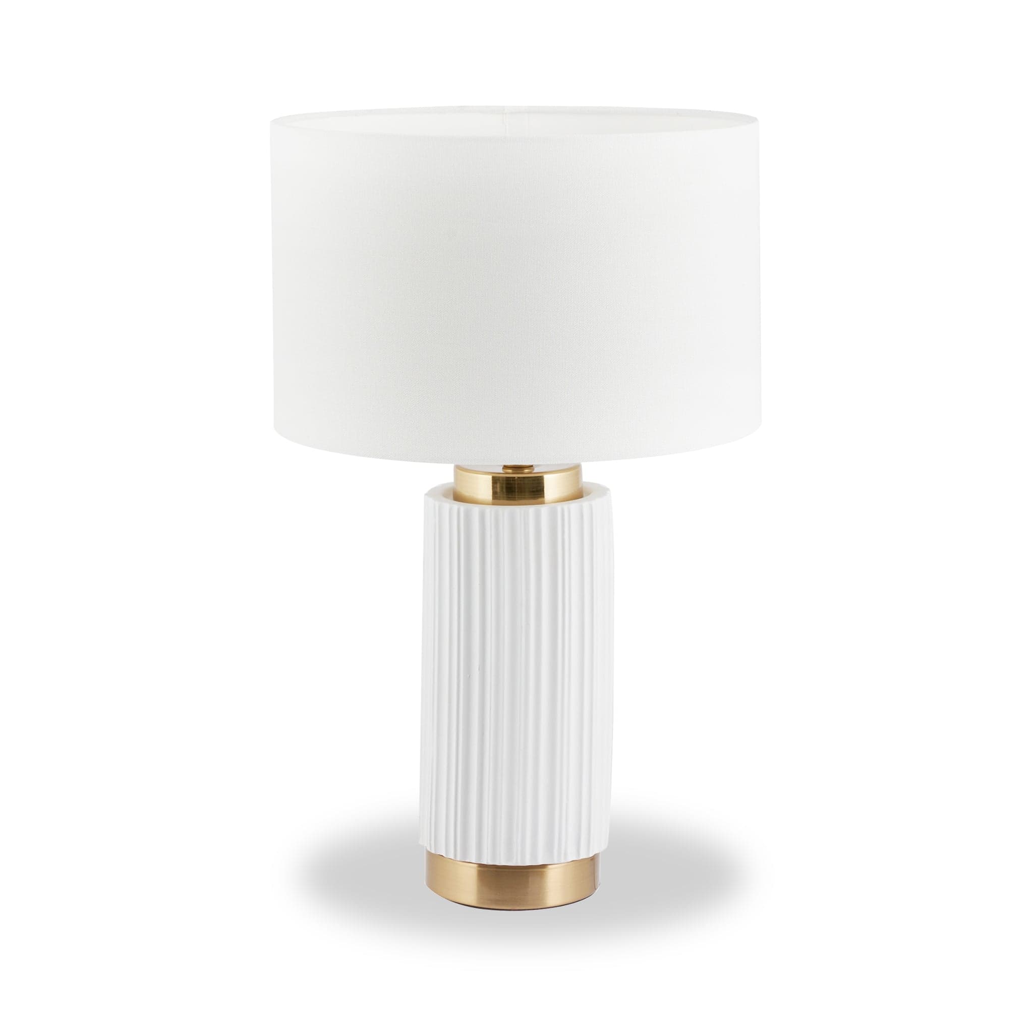 Ionic Textured Ceramic Table Lamp